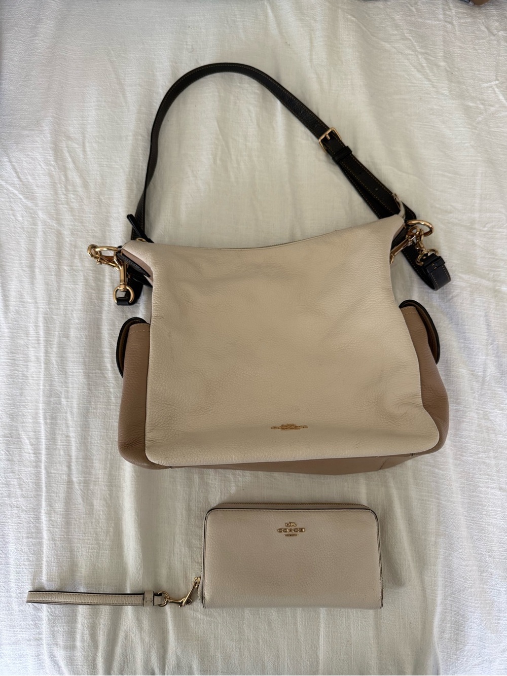 Coach Pennie Leather Crossbody Shoulder Purse with Wallet - Picture 4 of 16